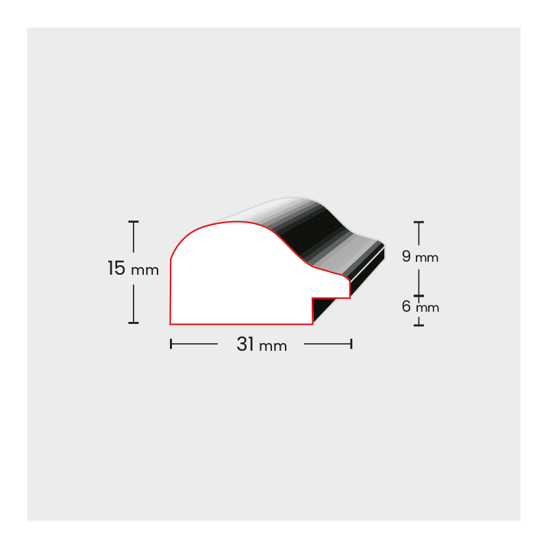 Holzrahmen DRL B