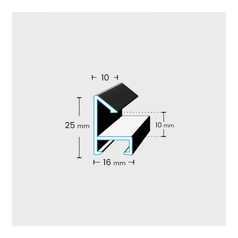 Aluminiumrahmen ALU IP