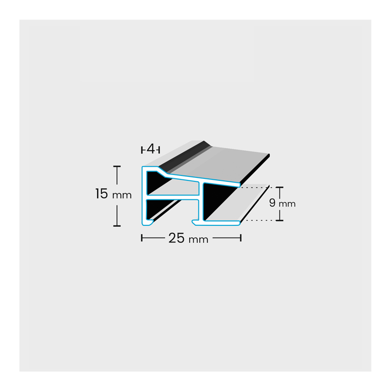 Aluminiumrahmen ALU S