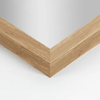 Spiegel mit Holzrahmen